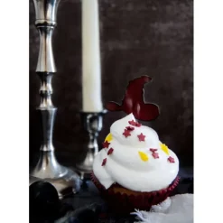 SCRAPCOOKING 24 Caissettes + 24 Cake Toppers Sorcier* Décoration Gâteau|Moules En Papier