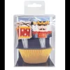 SCRAPCOOKING 24 Caissettes Cupcakes + 24 Cake Toppers Casse Noisette* Moules En Papier