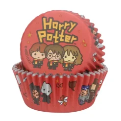 PME 12 Caissettes Cupcakes + 12 Cake Toppers Harry Potter* Décoration Gâteau|Moules En Papier