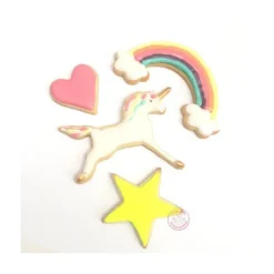 SCRAPCOOKING 4 Découpoirs Thème Licorne Inox* Emporte Pièce - Découpoir Pâtisserie
