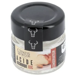 PATISDECOR Acide Ascorbique 10 g Patisdécor* Additifs Alimentaires