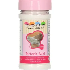 FUNCAKES Acide Tartrique 100g* Levures|Additifs Alimentaires