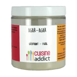 CUISINEADDICT Agar-agar gélifiant 100g* Additifs Alimentaires|Produits Pâtisserie