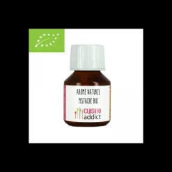 CUISINEADDICT Arôme Alimentaire Bio Pistache 58 ml* Produits Bio|Arômes Alimentaires