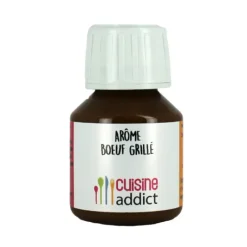 CUISINEADDICT Arôme Alimentaire Boeuf Grillé 58ml* Arômes Alimentaires