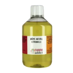 CUISINEADDICT Arôme Alimentaire Naturel Citronnelle 500 ml* Arômes Alimentaires