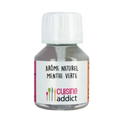 CUISINEADDICT Arôme Alimentaire Naturel Menthe Verte 58 ml* Arômes Alimentaires