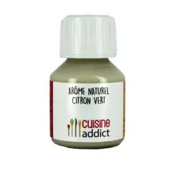 CUISINEADDICT Arôme Alimentaire Naturel Citron Vert 58 ml* Arômes Alimentaires