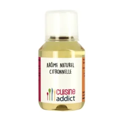 CUISINEADDICT Arôme Alimentaire Naturel Citronnelle 115 ml* Arômes Alimentaires
