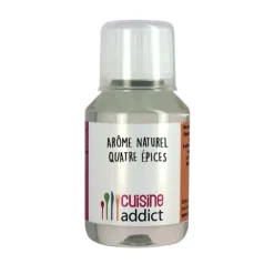 CUISINEADDICT Arôme Alimentaire Naturel Quatre Épices 115ml* Arômes Alimentaires