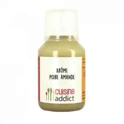 CUISINEADDICT Arôme Alimentaire Poire Amande 115ml* Arômes Alimentaires