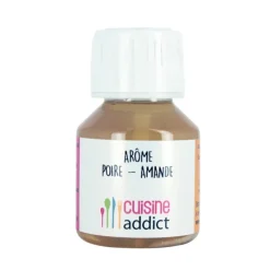 CUISINEADDICT Arôme Alimentaire Poire Amande 58ml* Arômes Alimentaires