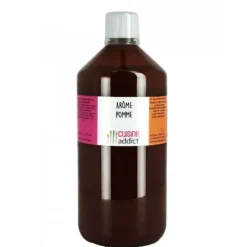 CUISINEADDICT Arôme Alimentaire Pomme 1L* Arômes Alimentaires