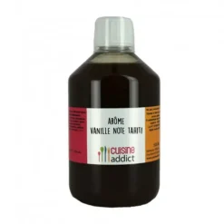 CUISINEADDICT Arôme Alimentaire Vanille note Tahiti 500 ml* Arômes Alimentaires
