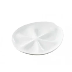 REVOL Assiette à Huîtres Blanche 26 x 24 cm Impulse* Servir, Présenter|Vaisselle