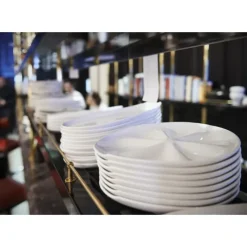 REVOL Assiette à Huîtres Blanche 26 x 24 cm Impulse* Servir, Présenter|Vaisselle