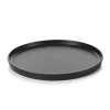 REVOL Assiette Plate Porcelaine Noire 28 cm Adélie* Vaisselle