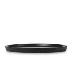 REVOL Assiette Plate Porcelaine Noire 22 cm Adélie* Vaisselle