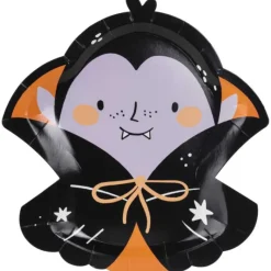 FUNCAKES Assiettes en Carton Dracula Partydeco (x6)* Vaisselle