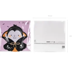 FUNCAKES Assiettes en Carton Dracula Partydeco (x6)* Vaisselle