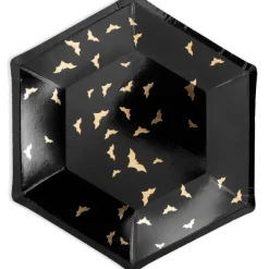 FUNCAKES Assiettes en Carton Trick Or Treat Halloween PartyDeco (x6)* Vaisselle