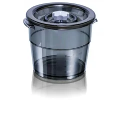 MAGIC VAC Bac Alimentaire Rond Polycarbonate 2 L* Machine Sous Vide