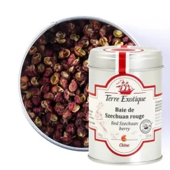 TERRE EXOTIQUE Baies de Szechuan Rouge 30 g* Poivre