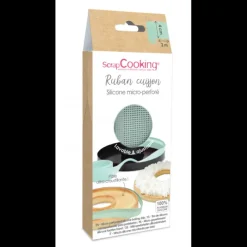 SCRAPCOOKING Bande de Cuisson Micro-Perforée en Silicone 2 m x H 4 cm* Cercle À Patisserie|Ustensiles Pâtisserie