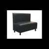 2IMAHL Banquette en Simili Cuir Noir Lisbonne* Mobilier Restaurant