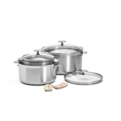 DE BUYER Batterie de Cuisine 7 pièces Alchimy Loqy* Batterie De Cuisine|Casseroles