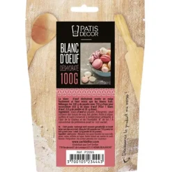 PATISDECOR Blanc d'Oeuf en Poudre 100 g Patisdécor* Produits Pâtisserie
