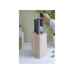 OPINEL Bloc à Couteaux + 5 Couteaux Intempora Pain* Rangement Couteaux|Blocs Et Portes Couteaux