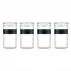 BODUM Bocal Plastique 250 ml avec Couvercle (x4) PRESSO* Conservation