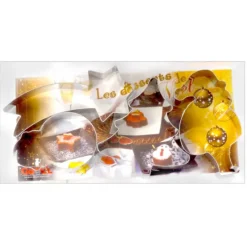 GOBEL Boite de 4 nonnettes de Noël* Emporte Pièce - Découpoir Pâtisserie