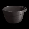 EMILE HENRY Bol Pâtissier en Céramique 3,5 L Fusain* Bassines De Cuisine
