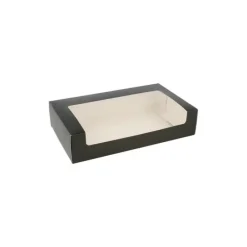 CUISINEADDICT Boîte 16 Macarons avec Fenêtre 17,5 cm* Emballage Alimentaire