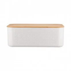 BODUM Boîte à Pain 29 x 19 cm x H 11 cm Crème BISTRO* Conservation