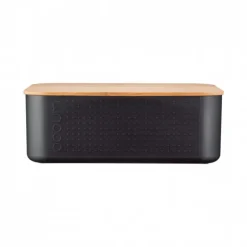 BODUM Boîte à Pain 29 x 19 cm x H 11 cm Noir BISTRO* Conservation