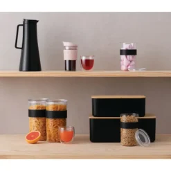 BODUM Boîte à Pain 29 x 19 cm x H 11 cm Noir BISTRO* Conservation