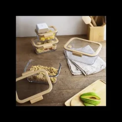 PEBBLY Boîte de Conservation en Verre Sous-Vide 1900 ml* Conservation