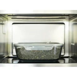 PEBBLY Boîte de Conservation en Verre Rectangle 2,25 L* Plat De Cuisson|Conservation