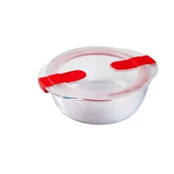 PYREX Boîte de Conservation en Verre Ronde 14 cm 0,35 L Cook & Heat* Conservation