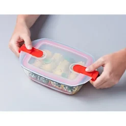 PYREX Boîte de Conservation en Verre Rectangulaire 17 x 10 cm 0,4 L Cook & Heat* Conservation