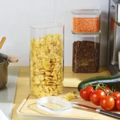PEBBLY Boîte de Conservation en Verre Rectangulaire 1,8 L* Conservation