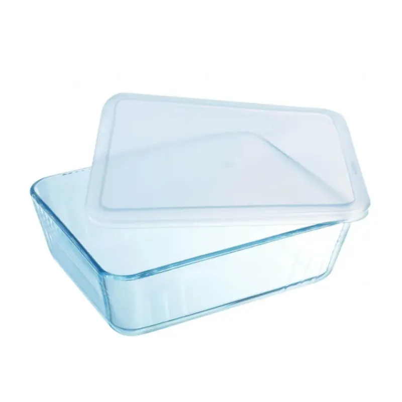 PYREX Boîte de Conservation en Verre Rectangulaire 25 x 20 cm 2,6 L Cook & Store* Conservation