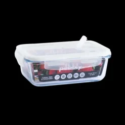 PEBBLY Boîte de Conservation en Verre Rectangle 850 ml* Conservation