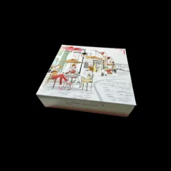 CUISINEADDICT Boîte pâtissière Balade Gourmande - 28 x H 8 cm - (x50)* Emballage Alimentaire