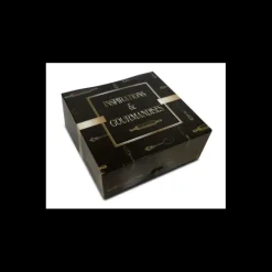 CUISINEADDICT Boîte pâtissière Inspirations et Gourmandises - 32 x H 8 cm - (x50)* Emballage Alimentaire