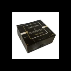 CUISINEADDICT Boîte pâtissière Inspirations et Gourmandises - 16 x H 8 cm - (x50)* Emballage Alimentaire