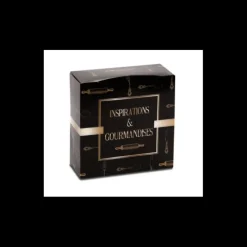 CUISINEADDICT Boîte pâtissière Inspirations et Gourmandises - 20 x H 5 cm - (x50)* Emballage Alimentaire